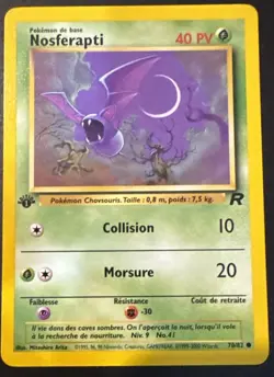 Pokemon 1st Edition Team Rocket French Set Of 6 Cards. NM - Image 4