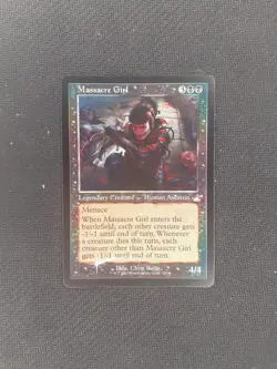 1x Massacre Girl, Retro Frame Foil, Magic MTG NM - Image 1