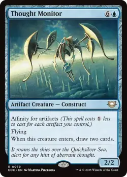 MTG Thought Monitor - Commander: Edge of Eternities (EOC) Rare NM #79 - Image 1