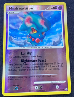 Misdreavus - 68/100 - Reverse Holo - Stormfront - Pokemon LP - Image 1