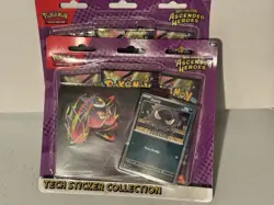 LOT OF 2 Pokemon Tech Sticker Collection SEALED Ascended Heroes 6 Booster Packs - Image 2