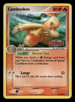 Combusken 29/108 Uncommon Power Keepers Holo Stamped Pokemon NM - Image 1