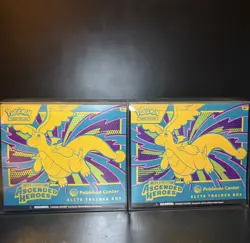 2x Pokemon TCG: Mega Evolution Ascended Heroes Pokemon Center ETB NEW Sealed - Image 1