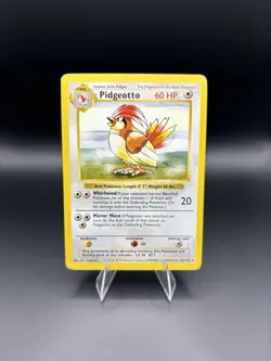 Pokemon TCG Pidgeotto Base Set 22/102 Regular Shadowless Rare - MP+ - Image 1