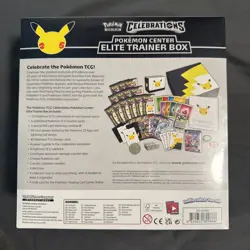 Pokemon Center TCG Exclusive Celebrations ETB Elite Trainer Box 25th Anniversary - Image 2