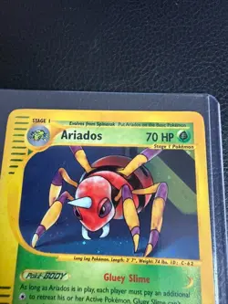 Ariados Holo Rare Aquapolis H3/H32 WOTC Vintage Pokemon NM - LP - Image 3