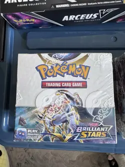 Pokemon TCG Sword & Shield Brilliant Stars Booster Box 36 Packs - FACTORY SEALED - Image 1