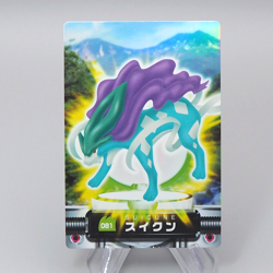 Pokemon Card Zukan Carddass Suicune 081 Advanced Generation NM Japanese r005 - Image 1