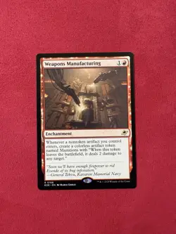 Weapons Manufacturing - Edge of Eternities EOE MTG Magic The Gathering #168 - Image 1