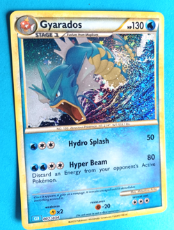 POKEMON CLASSIC COLLECTION GYARADOS CLB 007/034 HOLO SET FRESH CLEAN SHARP - Image 1