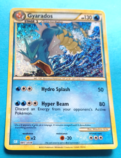 POKEMON CLASSIC COLLECTION GYARADOS CLB 007/034 HOLO SET FRESH CLEAN SHARP - Image 2
