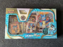 Pokemon - Pokemon TCG: Lucario VSTAR Premium Collection BRAND NEW - SEALED 820650851247 - Image 1