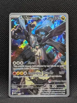 N's Zekrom 031 Ascended Heroes ETB Promo Pokemon Center Stamped 3 Of 3 - Image 1