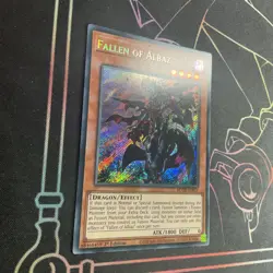 Yu-Gi-Oh! ROTD-EN011 Fallen Of Albaz (1st Edition) Secret Rare, NEAR MINT - Image 2