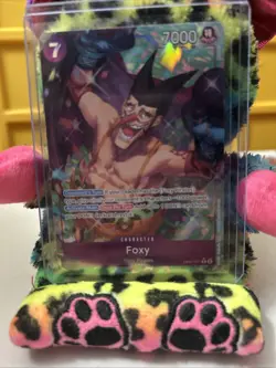 One Piece TCG Foxy Alt Art OP07-071 500 Years in the Future - Image 1