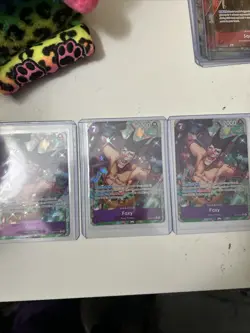 One Piece TCG Foxy Alt Art OP07-071 500 Years in the Future - Image 3