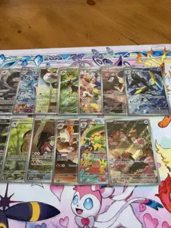 Pokemon Cards Illustration Rare Lot Scarlet Violet Mega Journey Surging Paradox - Image 3