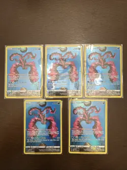 Galarian Moltres SWSH284 SWSH: Sword & Shield Promo Cards Holo Qty 5 - Image 1