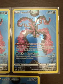 Galarian Moltres SWSH284 SWSH: Sword & Shield Promo Cards Holo Qty 5 - Image 3