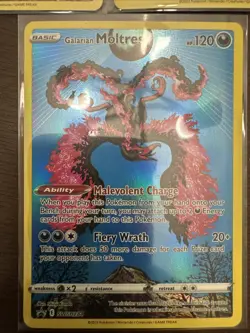 Galarian Moltres SWSH284 SWSH: Sword & Shield Promo Cards Holo Qty 5 - Image 5