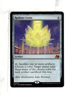 MTG SkeenAB Radiant Lotus PACK PROMO from DFT. NM. - Image 1