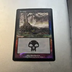 Swamp FOIL- MTG Magic Invasion- Vintage #339/350 - Image 1