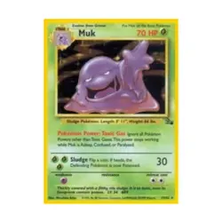 Pokemon Pokemon Fossil Muk (13) (HR) #13 (Holo) EX - Image 1