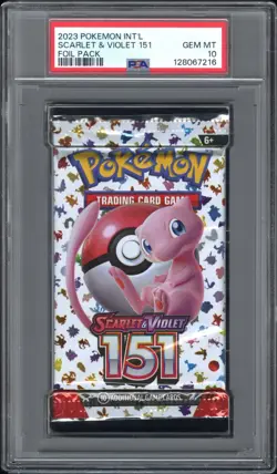 PSA 10 GEM MINT Scarlet & Violet 151 SEALED Booster Pack Pokemon - Image 1
