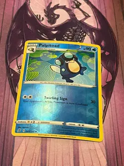 Palpitoad 045/192 Rebel Clash Pokemon Reverse Holo Foil Nice! - Image 1