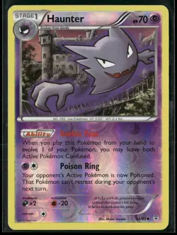 Pokemon - Haunter 34/83 Reverse Holo Generations LP - Image 1