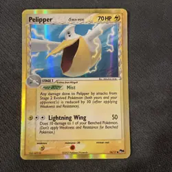 Pelipper 14/17 HOLO Pokemon Pop Series Common 2007 MP - Image 1