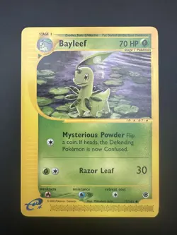 Bayleef 71/165 Uncommon Expedition Base Set Pokemon NM - Image 1