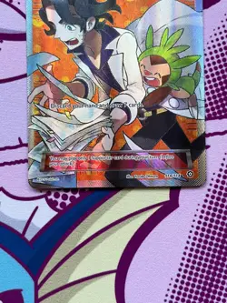 Pokemon TCG - Professor Sycamore 114/114 - XY Steam Siege - Full Art - NM - Image 3