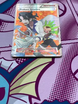 Pokemon TCG - Professor Sycamore 114/114 - XY Steam Siege - Full Art - NM - Image 5