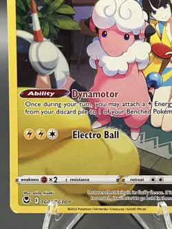 Pokemon TCG Flaffy TG03/TG30 Silver Tempest Trainer Gallery Full Art - Image 3