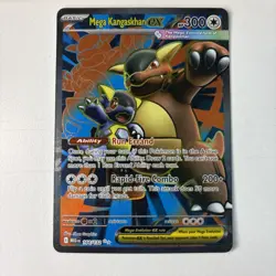 Pokemon TCG-Mega Kangaskhan ex-164/132-Me01: Mega Evolution-Holo NM - Image 1