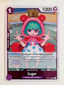 Foil Sugar OP10-065 R Royal Blood - ONE PIECE Card Game English - Image 1