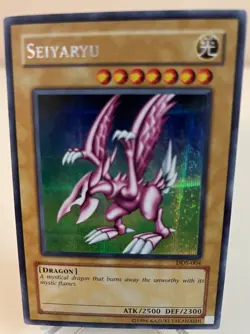 Yu-Gi-Oh! 2x Seiyaryu *Dark Duel Stories DDS-004* LP Video Game Promo Cards - Image 2