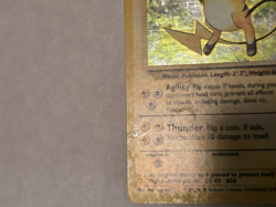 🔥 Pokemon TCG Raichu Base Set Holo Rare Card 14/102 Moderate Play! Looks Great! - Image 5