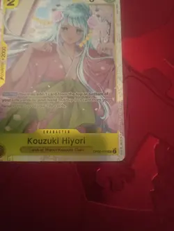 Kouzuki Hiyori One Piece TCG Super Rare Card OP06-106 Wings of the Captain - Image 3