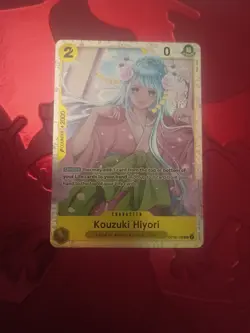 Kouzuki Hiyori One Piece TCG Super Rare Card OP06-106 Wings of the Captain - Image 5