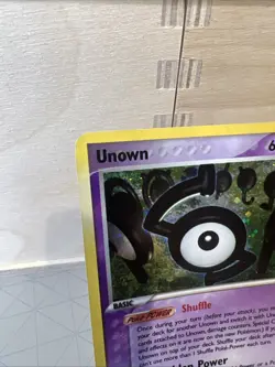 Unown S S/28 Rare Holo Unseen Forces 2005 Pokemon TCG Card - Image 2