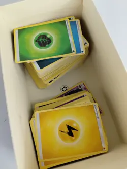 Box Of 100+ Common And Uncommon Pokemon Cards ( Includes Energy Cards ) #234 - Image 1