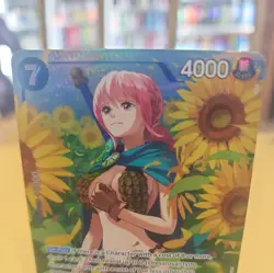 Bandai One Piece Card Game Rebecca parallel SR OP10-058 - Image 2