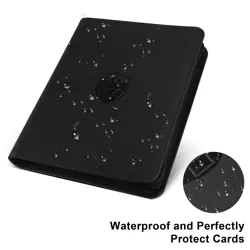 Trading Card Binder 12 Pocket, PU Cover Card Binder for 720 Cards, Premium Tr... - Image 2