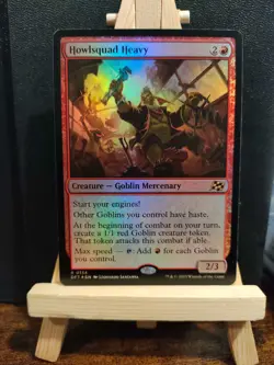 Howlsquad Heavy FOIL - Aetherdrift - Rare - NM (see pics) MTG - Image 1