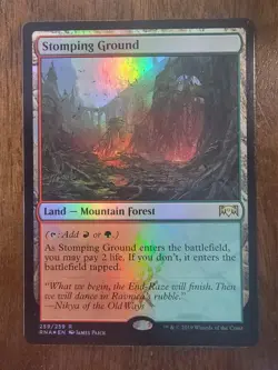 Stomping Ground | NM | FOIL | Ravnica Allegiance | RNA #259 | MTG - Image 1