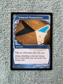 MTG Temporal Manipulation NM Future Sight Mystery Booster 2 M 174 MB2 EDH Magic - Image 1