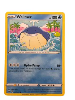 New: 2020 Pokemon TCG Wailmer 031 Swsh04: Vivid Voltage Regular Common - Image 1