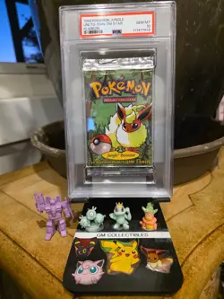[PSA 10] Pokemon Jungle Foil Graded Booster Pack - Flareon Art 1999 🔥 - Image 1